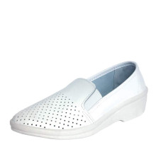 Туфли женские, мелкая перфорация, ПВХ