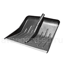 Лопата снегоуборочная пластиковая с оцинкованной планкой