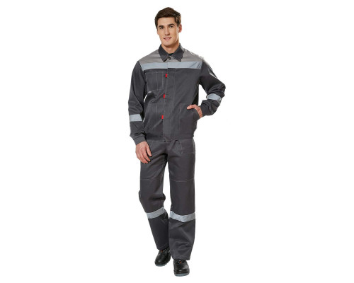 Костюм “Тимбер” серый, светло-серый