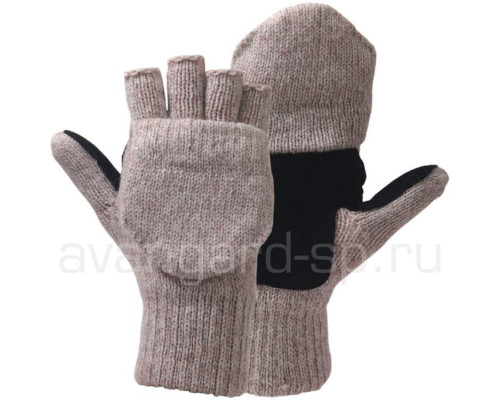 Перчатки-варежки шерстяные “Эвены”