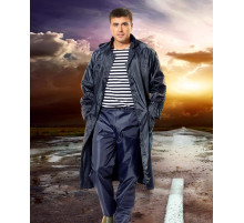 Плащ влагозащитный синий