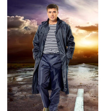 Плащ влагозащитный синий