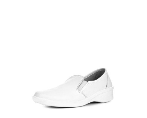 Туфли женские бесподкладочные цвет белый 02-11w