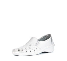 Туфли женские бесподкладочные с мелкой перфорацией 02-12w