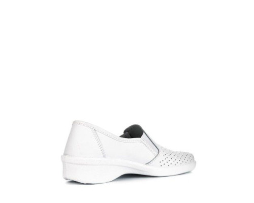 Туфли женские бесподкладочные с мелкой перфорацией 02-12w