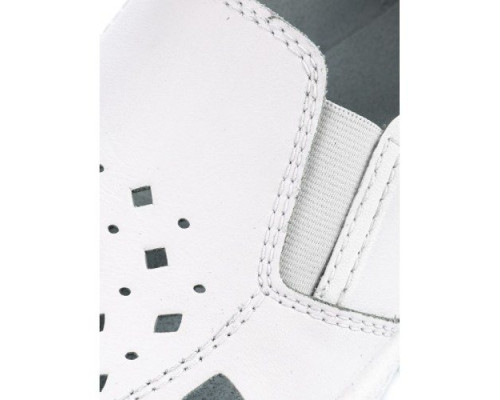 Туфли женские бесподкладочные с крупной перфорацией