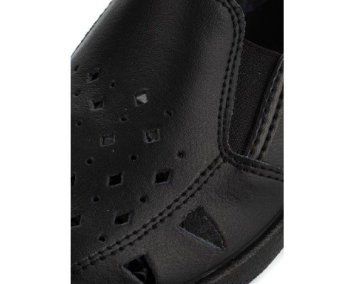 Туфли женские бесподкладочные цвет чёрный 02-13b