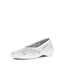 Туфли женские бесподкладочные цвет белый 02-14w