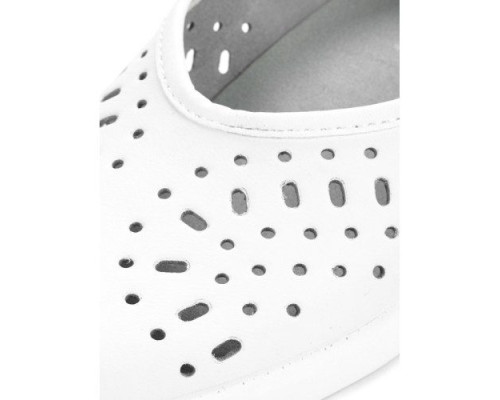 Туфли женские бесподкладочные цвет белый 02-14w