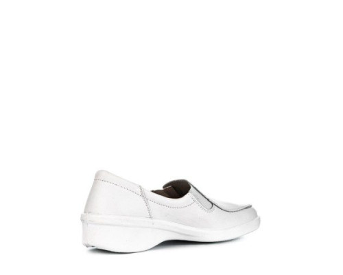 Туфли женские с натуральной подкладкой цвет белый 02-15w