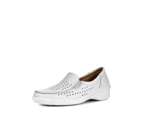 Туфли женские с натуральной подкладкой и перфорацией