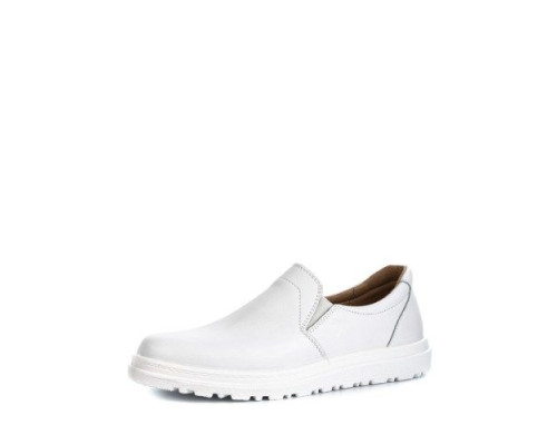 Туфли мужские из натуральной кожи с натуральной подкладкой цвет белый