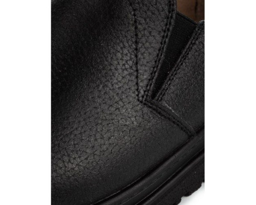 Туфли мужские из натуральной кожи цвет чёрный 05-11b