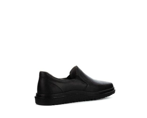 Туфли мужские из натуральной кожи цвет чёрный 05-11b