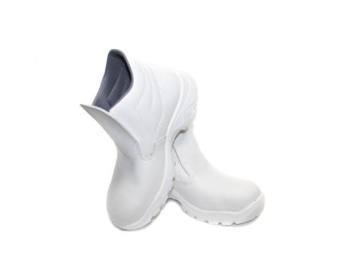 Ботинки рабочие с металлическим подноском цвет белый 09-26/2w
