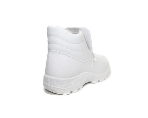 Ботинки рабочие с металлическим подноском цвет белый 09-25/2w