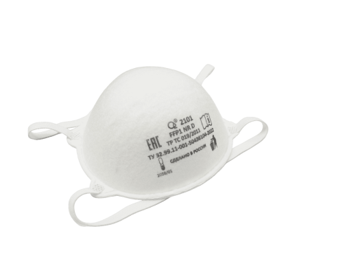 Респиратор-полумаска чашеобразный О2 2101 — FFP1 NR D
