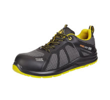 Полуботинки “Капер”, цв. чёрно-жёлтый, КП, ПУ/ПУ