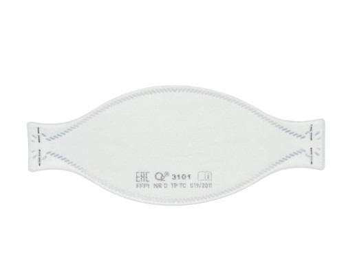 Респиратор-полумаска трехпанельный О2 3101 – FFP1 NR D
