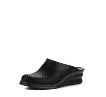 Сабо женские на высоком подъеме цвет чёрный 50-06b