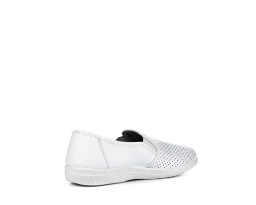 Туфли мужские на ПВХ подошве цвет белый