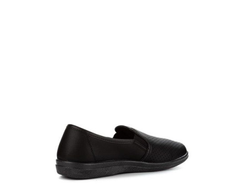 Туфли мужские из натуральной кожи цвет чёрный 53-05/01b