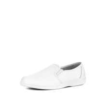 Туфли мужские из натуральной кожи на ПВХ подошве цвет белый