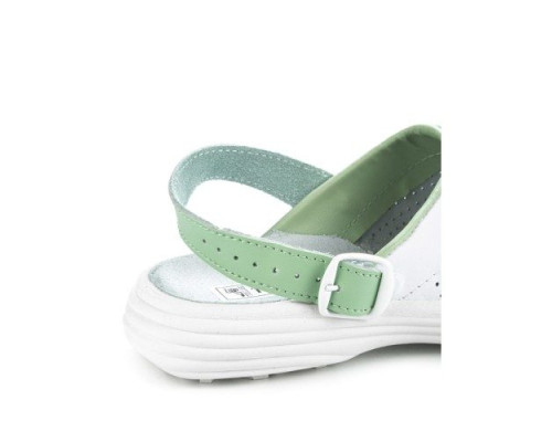 САБО ЖЕНСКИЕ С ЗЕЛЁНЫМ РЕМЕШКОМ 54-04/01wg