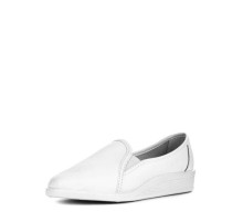 Туфли женские на ПВХ подошве цвет белый 55-02w