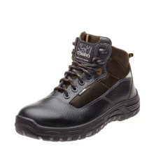 Ботинки “Бустер”, чёрно-коричневый, КП, ПУ 175152