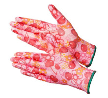 Cherry NN Садовые перчатки расцветки Cherry с нитрилом N4001