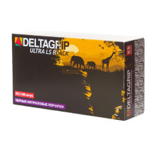 Чёрные нитриловые многофункциональные перчатки