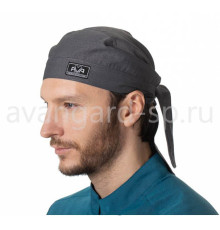Головной убор “Бандана” серый меланж