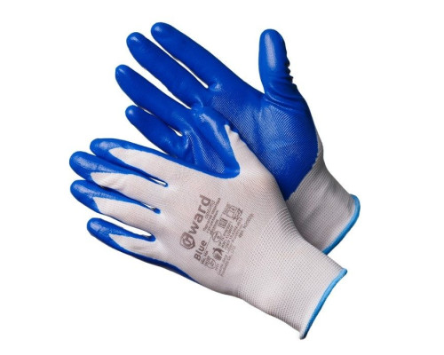 Перчатки из нейлона с нитриловым покрытием