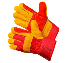 Gward Docker Lux спилковые комбинированные перчатки с усилением