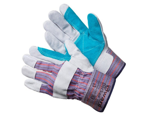 Gward Docker Спилковые комбинированные перчатки с усилением XY148