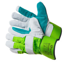 Gward Docker Zima зимние спилковые перчатки с накладкой и микроволокнистым утеплителем