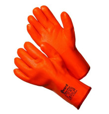 Gward Flame Plus трикотажные утепленные перчатки с МБС покрытием цельнозалитые