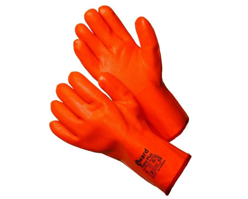 Gward Flame Plus трикотажные утепленные перчатки с МБС покрытием цельнозалитые