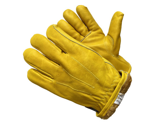 Gward Force GOLD Zima Утеплённые цельнокожанные перчатки XY280