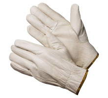 Gward Force Кожаные анатомические перчатки серые XY276