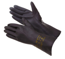 Индустриальные химстойкие перчатки латекс+неопрен