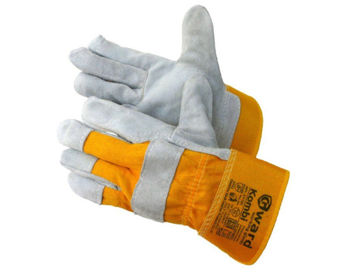 Gward Kombi Перчатки спилковые комбинированные XY131