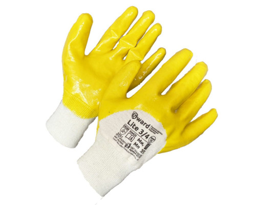 Gward Lite 3/4 премиум-нитриловые перчатки, покрытые в три четверти