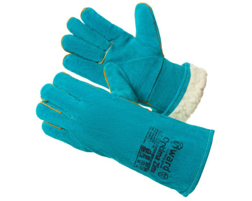 Gward Optima Zima Спилковые краги утепленные искусственным мехом