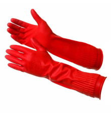 Gward Rose Длинные прочные хозяйственные перчатки G100