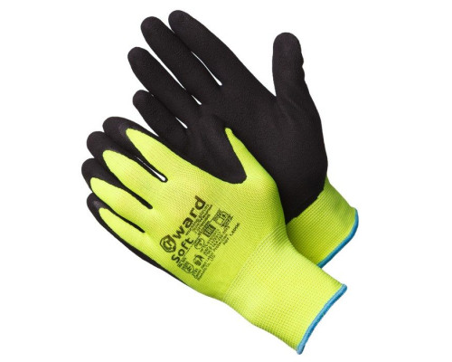 Gward Soft Яркие перчатки со вспененным латексом L2006