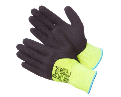 Gward Soft Plus перчатки с глубоким покрытием вспененным латексом