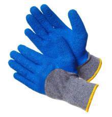 Gward Stoun Plus перчатки хлопчатобумажные, глубоко залитые текстурированным латексом