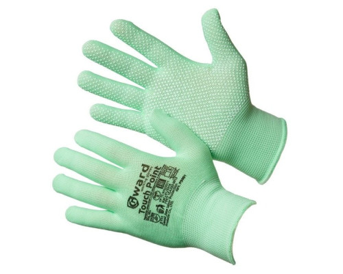 Gward Touch Point 8 Нейлоновые перчатки с ПВХ микроточкой P3001